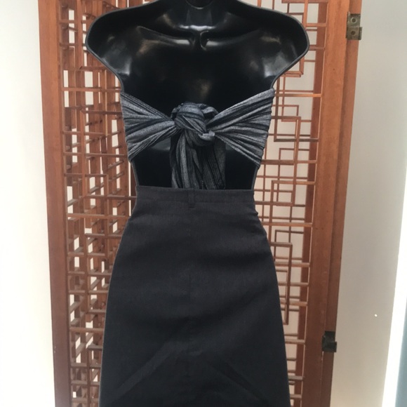 Express gray stretch skirt size 11/12. - Picture 4 of 7